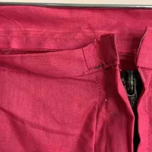 Vintage Cave Woman Costume Dress Flintstones Halloween Strapless Jagged Hem 80s - Picture 7 of 7